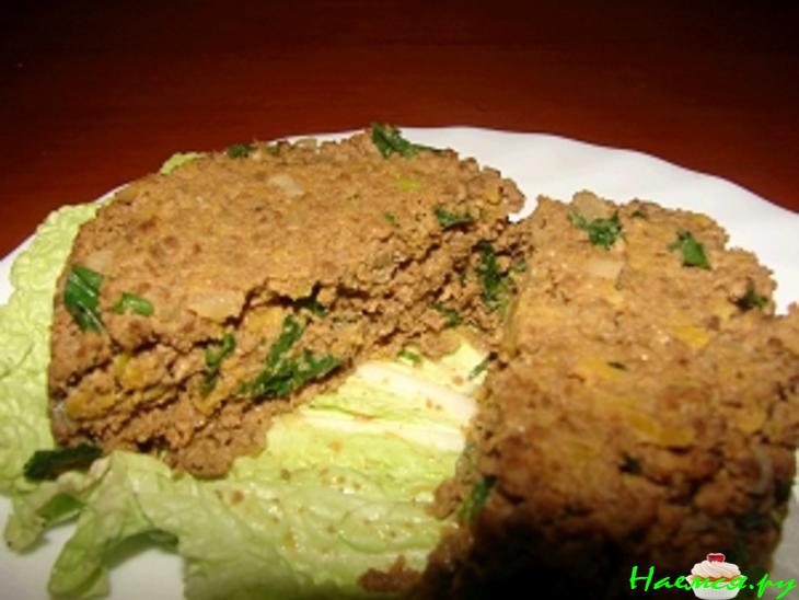 Печёночный паштет с тыквой