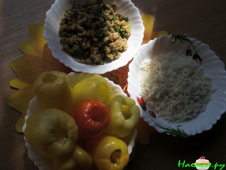 Перцы, фаршированные по-вегетариански