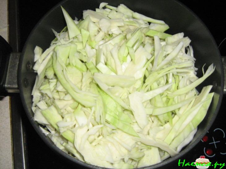 Пирог с капустой из "Хрущевского" теста