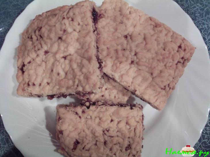 Тертый пирог со смородиной Тертый пирог со смородиной