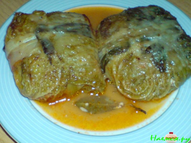 Голубцы с рыбой