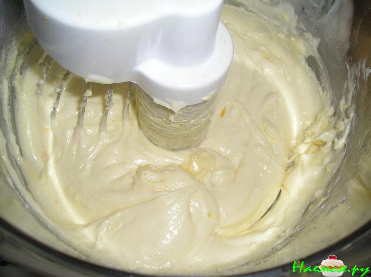 Апельсиновый пирог с кремом в шоколадной глазури Апельсиновый пирог с кремом в шоколадной глазури