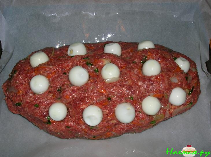 Рулет из говядины "Павлиний хвост"