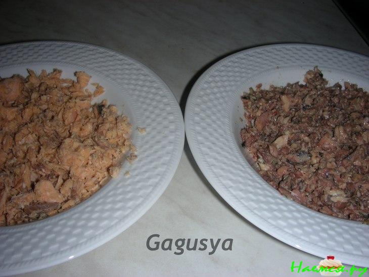 Рыбный кекс 'Лосось+Сайра'