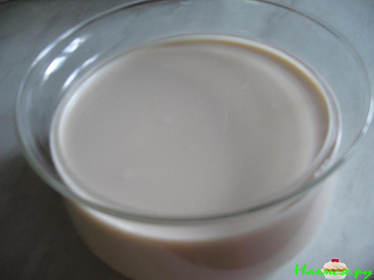 Топлёное молоко в термосе