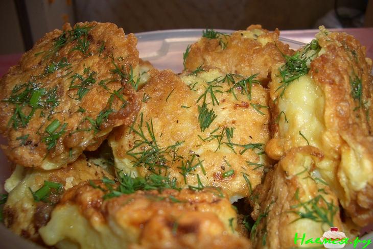 Сочная цветная капуста с сырной корочкой