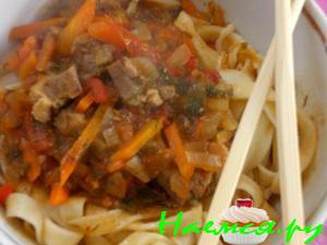 Лагман по-узбекски