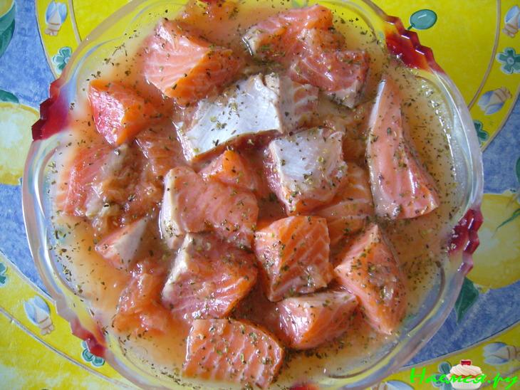 Шашлык из форели 2