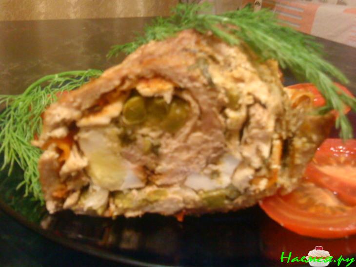 Рулет мясной уникальный (вариант) Рулет мясной уникальный (вариант)