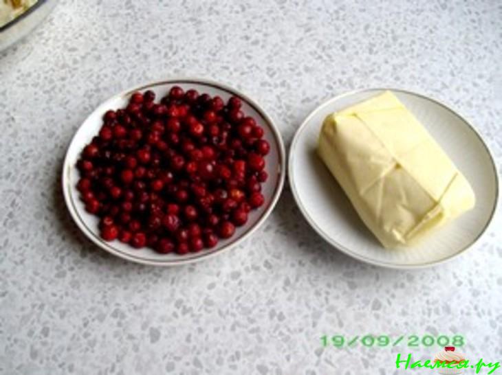 Котлеты с брусникой (мой вариант)