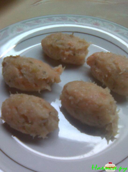 Суп-пюре с рыбными тефтельками для деток и не только