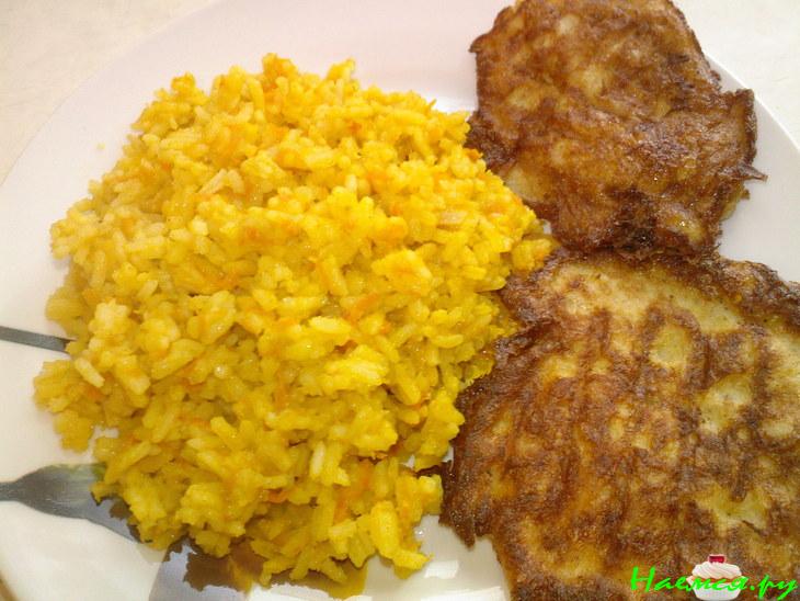 Рис-карри с морковью