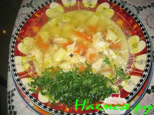 Куриный суп (быстро, дёшево и вкусно)