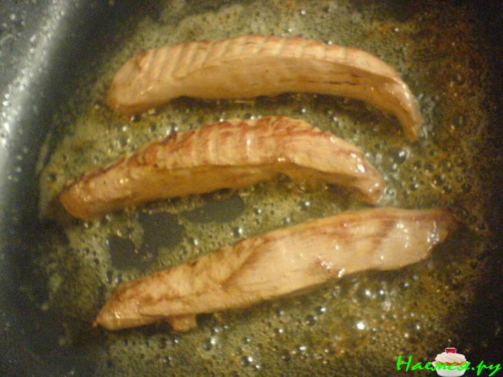 Филе ягнёнка и кнедлик из козьего сыра