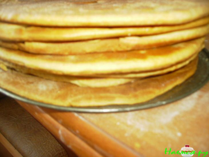 Торт "Дамский каприз" (на сковороде)