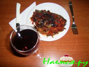 Баклажаны запеченные с пармезаном