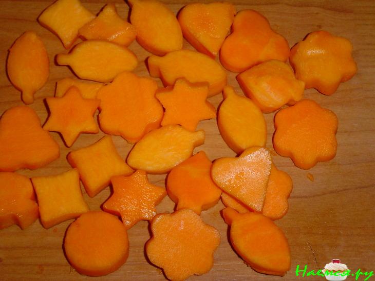 Тыквочка, обжаренная в сухарях