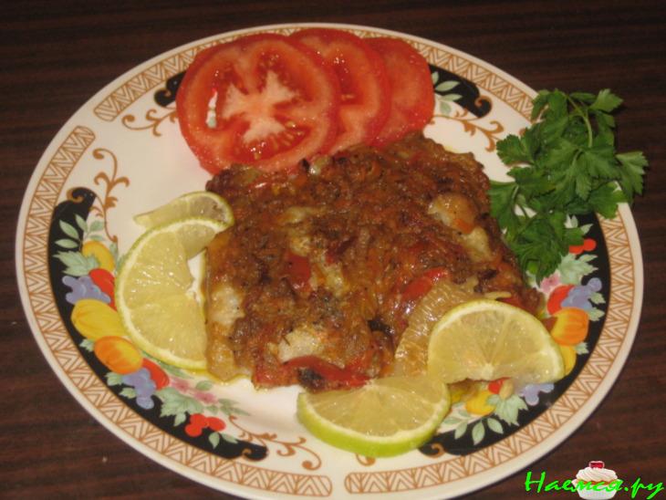 Рыба со сладким перцем