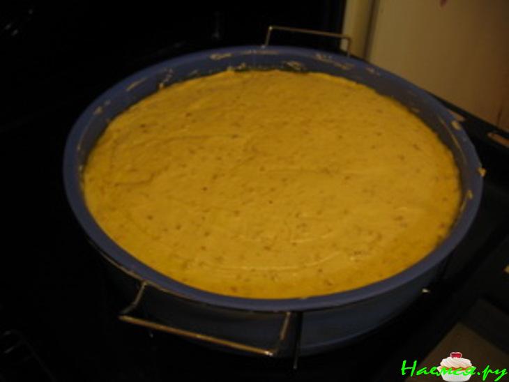 Сливовый пирог "перевертыш"