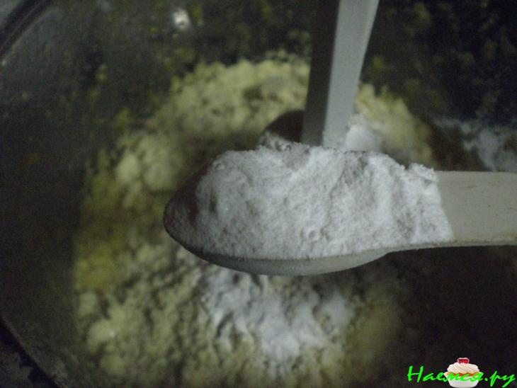 Миндально-мандариновый тортик (без жира,муки и сахара)