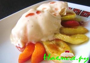 Кефирно-банановое мороженое