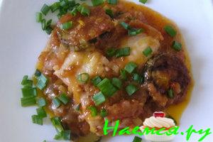 Рыбная запеканка (морской язык)