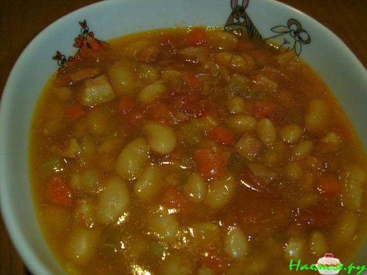 Фасолевый суп с грудинкой (вариант) Фасолевый суп с грудинкой (вариант)