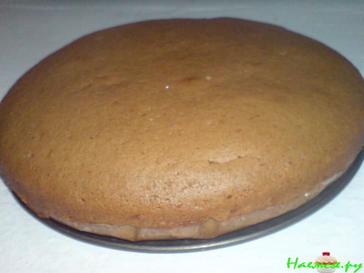 Торт 'Сливочные облака с персиками'