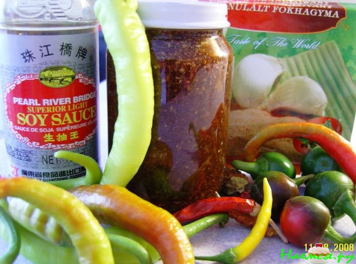 Остро-медовый соус