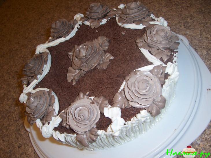 Торт "День и Ночь" с кофейным ликером