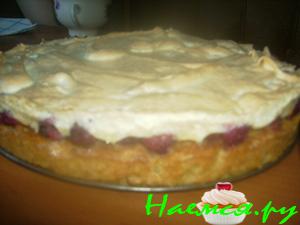 Пирог для любителей малины