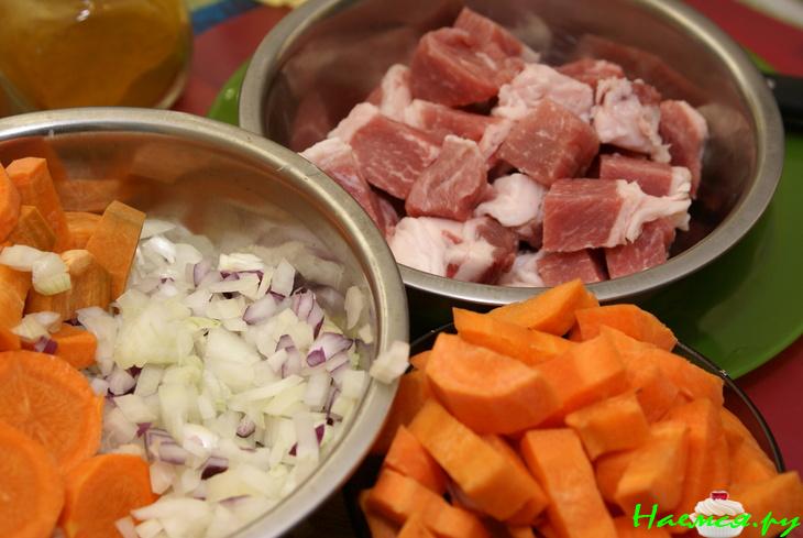 Узбекский плов с барбарисом и тмином