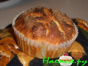 Яблочные маффины на кислом молоке Яблочные маффины на кислом молоке