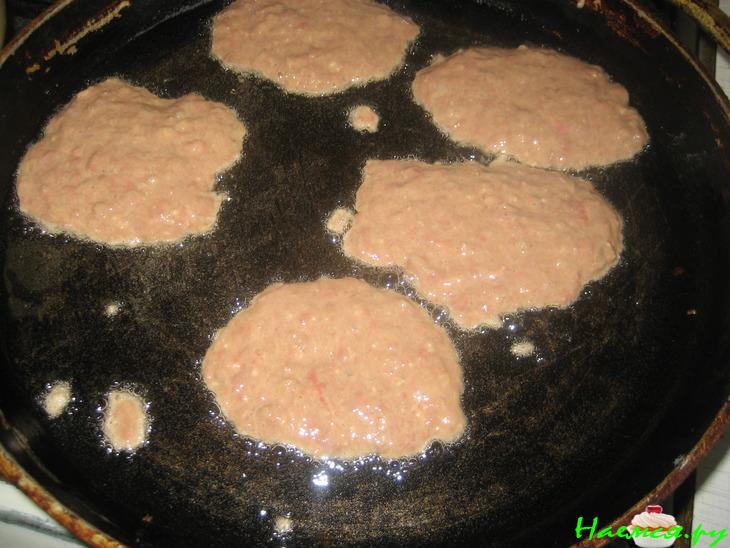 Оладьи из печени (вариант)