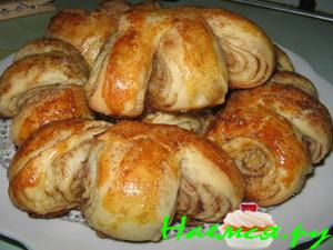 Хрущевское тесто и плюшки с корицей из него