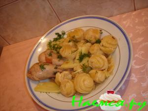 Немецкий штрудель с курицей