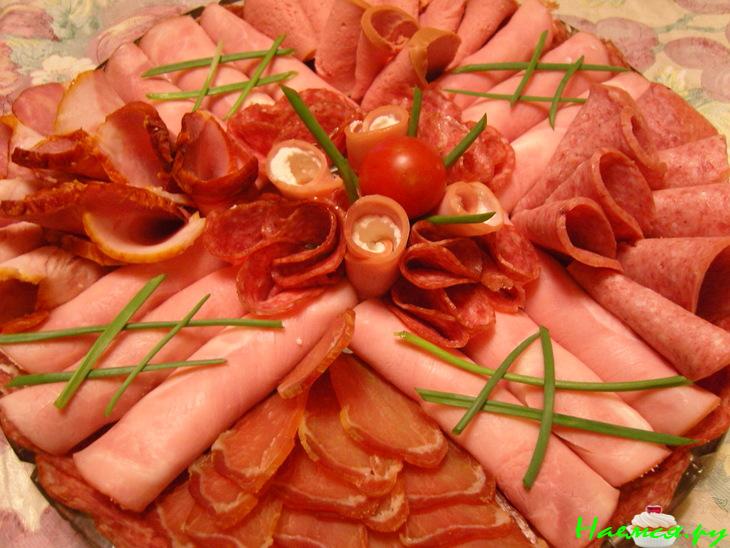 Закусочная тарелочка (ассорти)