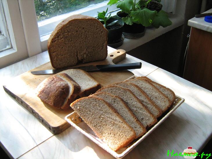 Хлеб ржано-пшеничный с отрубями Хлеб ржано-пшеничный с отрубями