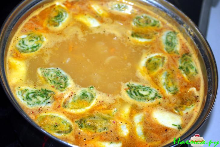 Суп со штрулями Суп со штрулями