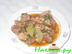 Свинина в лечо Свинина в лечо