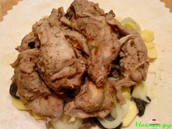 Кролик в тесте