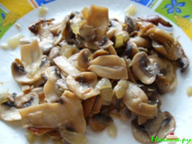 Битки с грибами и сыром