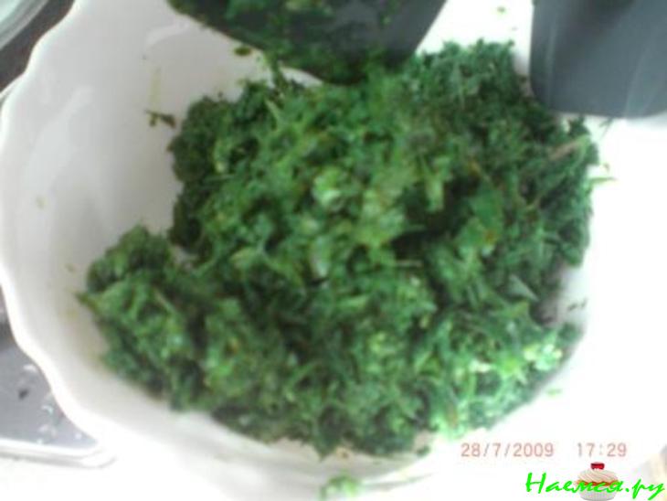 Зеленый супчик с подорожником