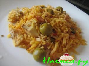 Рис, вино, морепродукты