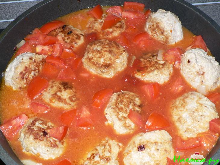 Ёжики с подливкой