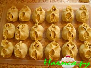 Вариант лепки мантов