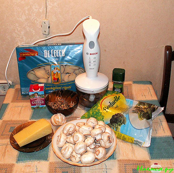 Ракушки с начинкой