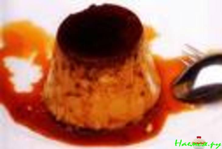 "Флан"- кофейный пудинг