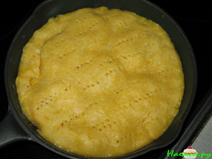 Перевернутый пирог (Tarte Tatin) с абрикосами