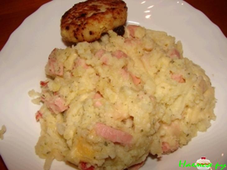 Картофельное пюре в горшочке